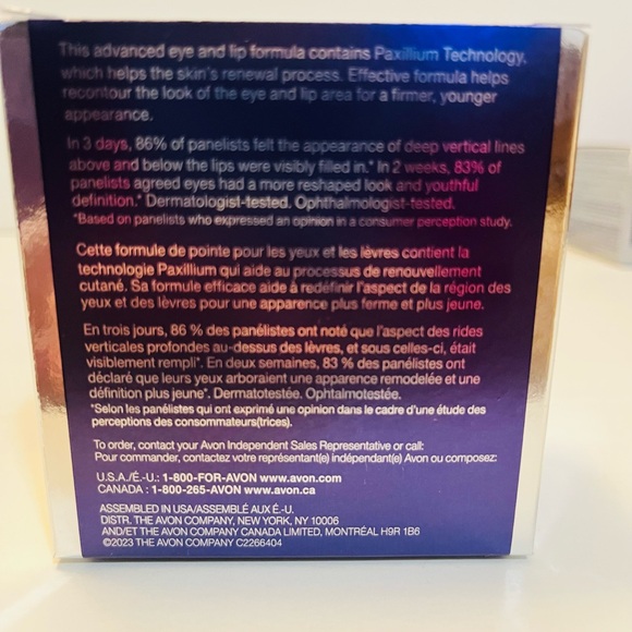 Avon Anew Platinum Lot of 3 Eye & Lip Cream Neck Chest Firm & Sculpt Cream Night - Picture 4 of 10